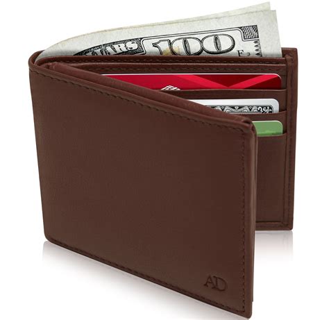 slim wallet with pockets